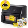 GOURMETmaxx Friteuse à air chaud Vario-double chambre 9l