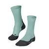 FALKE TK2 Explore Cool W So respirantes 1 paire, Chaussettes de randonnée Femme, Vert Mint 7630, 39-40