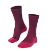 FALKE TK1 Adventure Wool W So laine 1 paire, Chaussettes de randonnée Femme, Rose Azalea 8566, 41-42