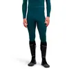 Falke Warm Long Collant tight Hommes-vert, Taille M