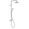 Colonne de douche thermostatique DURAVIT MinusFlow chromé
