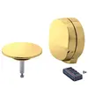 Duravit Universal Set de finition pour garniture de vidage et de trop-...