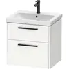 Duravit D-Code Meuble sous-vasque, 2 tiroirs, DC46700BD180000,