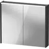 Duravit D-Code Armoire de toilette, pour la Suisse, 2 portes, DC710604...