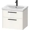 Duravit D-Code Meuble sous-vasque, 2 tiroirs, DC46710BD220000,
