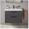 Duravit D-Code Meuble sous-vasque, 2 tiroirs, DC46720BD490000,
