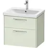 Duravit D-Code Meuble sous-vasque, 2 tiroirs, DC4671010HH0000,