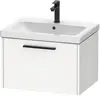 Duravit D-Code Meuble sous-vasque, 1 tiroir, DC46660BD180000,
