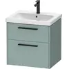 Duravit D-Code Meuble sous-vasque, 2 tiroirs, DC46700BDHG0000,