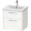 Duravit D-Code Meuble sous-vasque, 2 tiroirs, DC4670010180000,