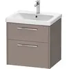 Duravit D-Code Meuble sous-vasque, 2 tiroirs, DC4670010430000,