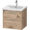 Duravit D-Code Meuble sous-vasque, 2 tiroirs, DC4670010550000,