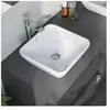 Duravit D-Neo à poser l: 40 H: 12,5 P: 40 cm, 2397400070,