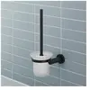 Duravit D-Code Porte-brosse WC avec brosse, 0099274600,