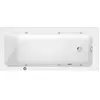 Duravit D-Code Baignoire balnéo rectangulaire, 760669000JP1000,