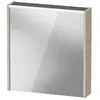 Duravit D-Code Armoire de toilette, pour la Suisse, 1 porte, DC7105R91...