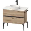Duravit Sivida Meuble sous-vasque, 2 tiroirs, SV46580BD550000,