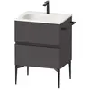 Duravit Sivida Meuble sous-vasque, 2 tiroirs, SV46500BD490000,