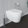 Duravit ME by Starck WC suspendu DuraFix avec HygieneFlush, 251809AA00...
