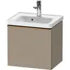 Duravit Meuble sous lavabo D-Neo 48,4x37,2x44 cm, 1 tiroir, wd, bronze...
