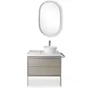 Duravit - Mitigeur lavabo Wave xl sans vidage inox brossé