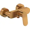 Mitigeur de douche mécanique DURAVIT Wave bronze brossé