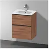 Duravit D-Neo Meuble sous-vasque, 2 tiroirs, DE43600BD790000, DE436007...