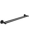 QuickFix Start - Porte-serviettes double, noir mat 412032430 - Grohe