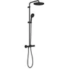 Colonne de douche thermostatique Vitalio Start 250 noire Grohe