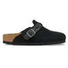 Sandales BIRKENSTOCK  - BOSTON BRAIDED SUEDE LEATHER