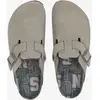 Birkenstock - Boston BS Suede Leather - Sandales Stone Coin - 38 - Étr...