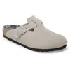 Birkenstock - Boston BS Suede Leather - Sandales Stone Coin - 39 - Étr...