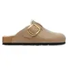 BIRKENSTOCK Sabots BOSTON BIG BUCKLE marron clair | 36