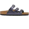 Sandales Birkenstock Florida BS Birko-Flor Bleu 37 Étroit 1030316