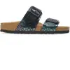 Sandales à boucle coussinée synthétique Birkenstock Sydney Noir 39 Étr...