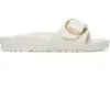 Sandales Birkenstock Madrid Big Buckle EVA Narrow blanc pur doré - 41