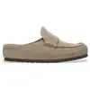 Mules mocassins Naples en cuir  Birkenstock