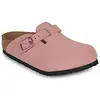 Sabots Birkenstock Boston Birko-Flor Birkibuc Rose 38 Étroit 1029748
