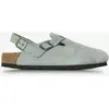 Tokio Suede Pure Sage  Gris
