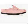 Naples Wrapped Suede - Narrow par Birkenstock Rose 39 Femme