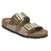 Sandales femme Birkenstock Sydney Cushion Buckle Birko-Flor Vert 38 Étroit 1029372