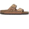 Sandales femme Birkenstock Arizona BS Synthetik Marron 40 Étroit 1029509