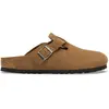 Birkenstock - Boston LEVE - Sandales Dark Tea - 40 - Normal