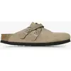 Sabots cuir femme Birkenstock Blair Gris 36 Étroit 1032905