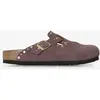 Boston Suede Rivet  Bordeaux