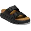 Birkenstock - Arizona Chunky BF - Sandales femme Black - 39 - Étroit