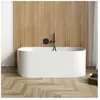 rivea Maila straight Baignoire murale L : 166 l : 80 cm, BR0064WH,