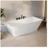 rivea Maila Baignoire semi-îlot L : 170 l : 87 H : 58 cm, avec surface...