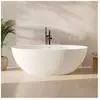 rivea Malie Geo Baignoire en îlot L : 167 l : 83 H : 62 cm, avec surfa...