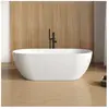 rivea Malie Baignoire en îlot L : 180 l : 80 cm, BR0072WH,